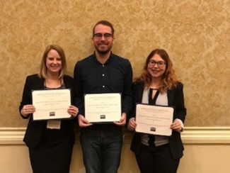 Outstanding Graduate Student Paper Recipients