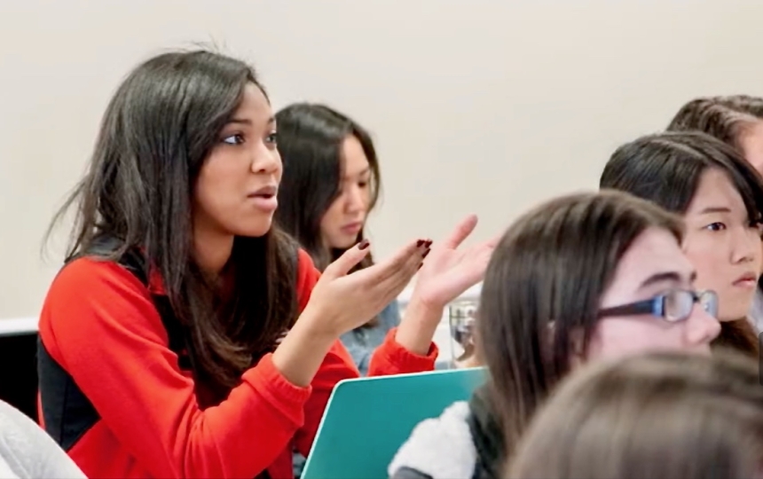 Sociology Graduate Students in class at the University of Georgia