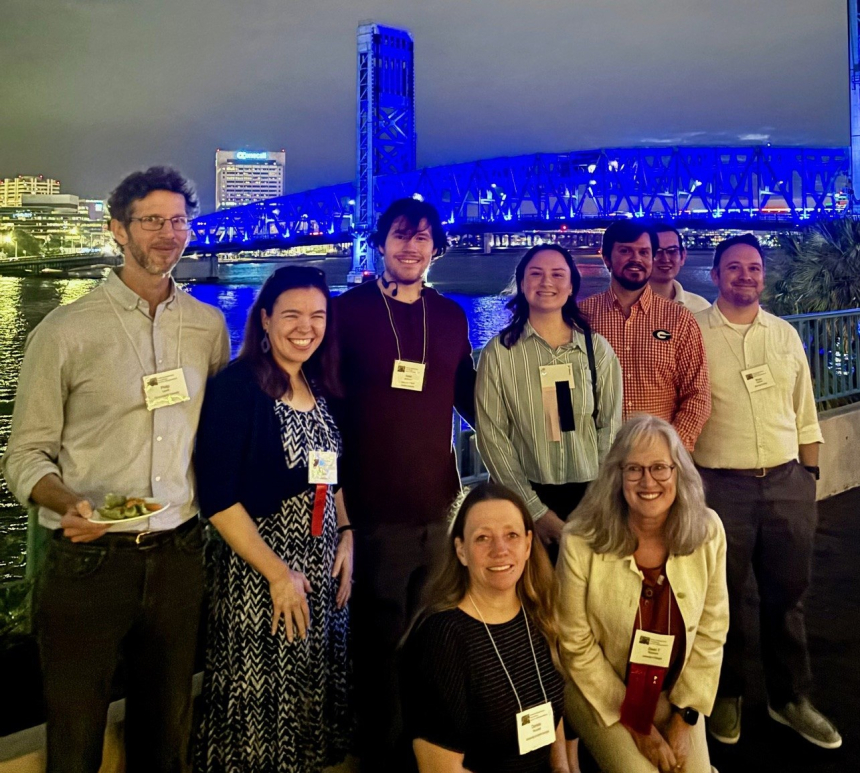 group of attendees from UGA